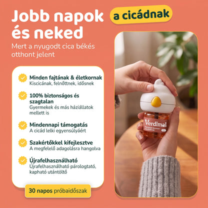 Verdimal - Cica Stresszoldó Párologtató